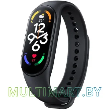 Фитнес-браслет Xiaomi Smart Band 7 (черный, международная версия)